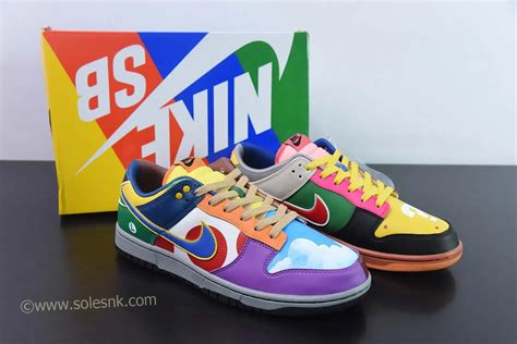 nike dunk low what the super.